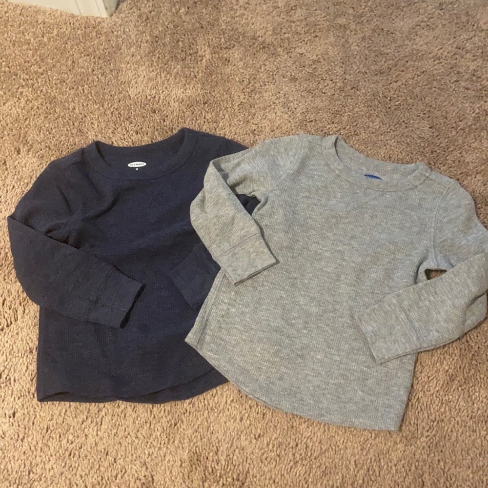 Bundle of Waffle Knit Old Navy Long Sleeve T-Shirt
